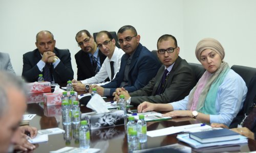 مؤكداً على أهمية البحث العلمي .. رئيس الجامعة يلتقي بأعضاء الهيئة الأكاديمية الجدد