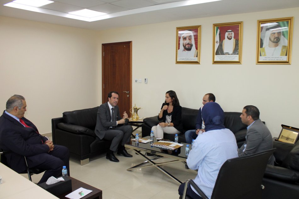 زيارة وفد من مستشفى بارين لجامعة العين