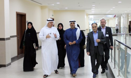 زيارة وفد مركز الإحصاء لجامعة العين