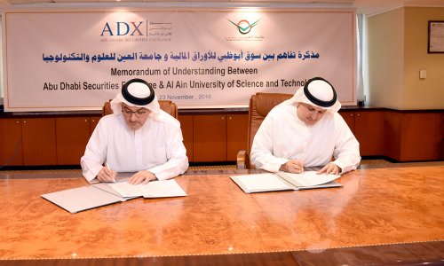 Al Ain University Signs MOU With ADX