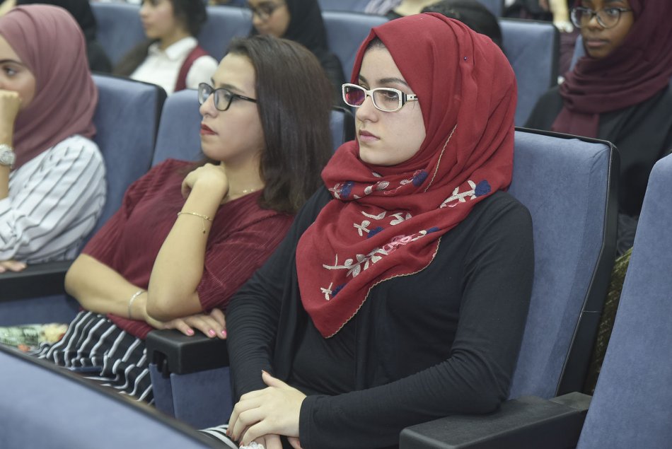 President's meeting with Freshmen Students