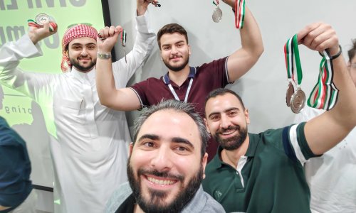 طلبة الهندسة المدنية يحصدون مراكز متقدمة في مسابقة ASCE 