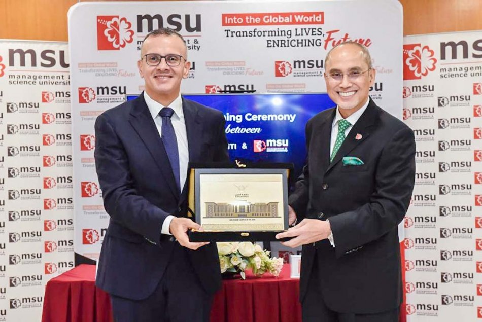 An MOA with MSU 