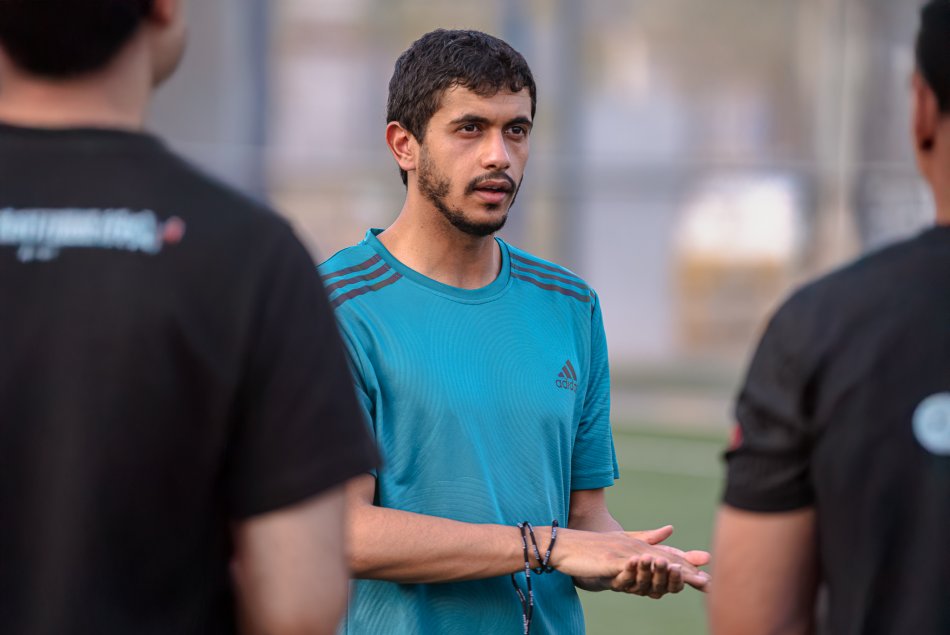 كرة القدم في نصف ملعب 1 ضد 1