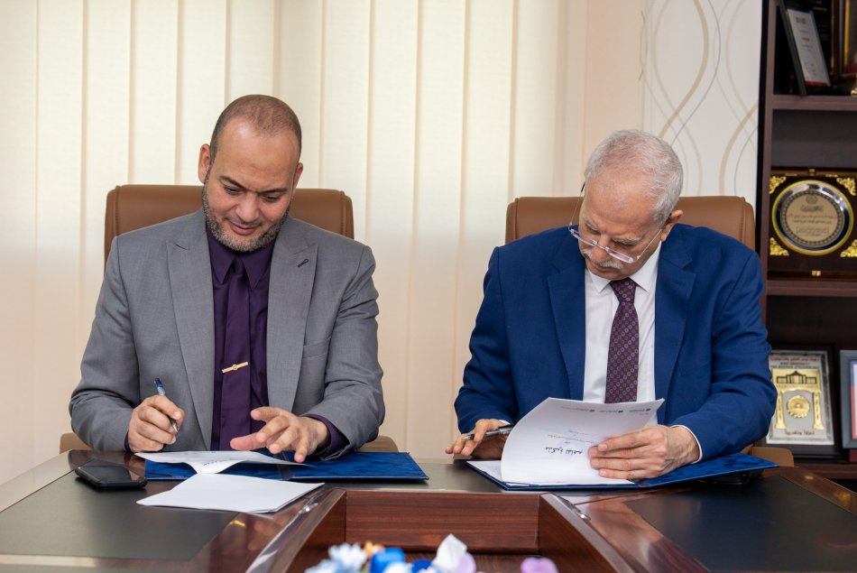 اتفاقية تعاون مع مركز العين للتدريب والتأهيل 