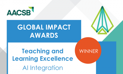 Al Ain University Recognized as AACSB Global Impact Awards Winner
