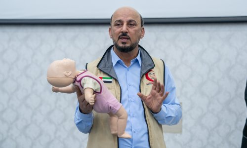 First Aid Training Workshop in collaboration with the Red Crescent 