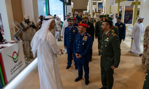 جامعة العين تختتم مشاركتها في معرض الخدمة الوطنية للتوظيف 2026